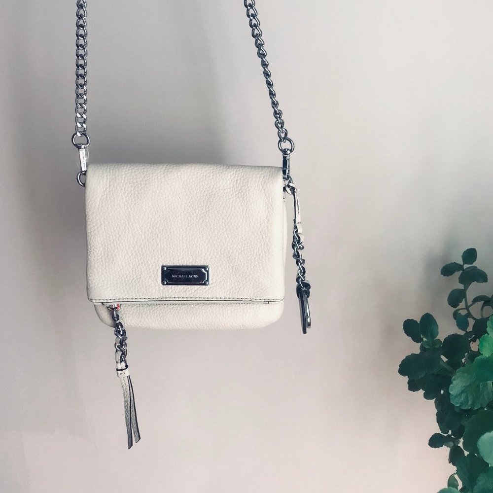 Michael Kors White Crossbody